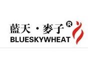 蓝天麦子情侣装